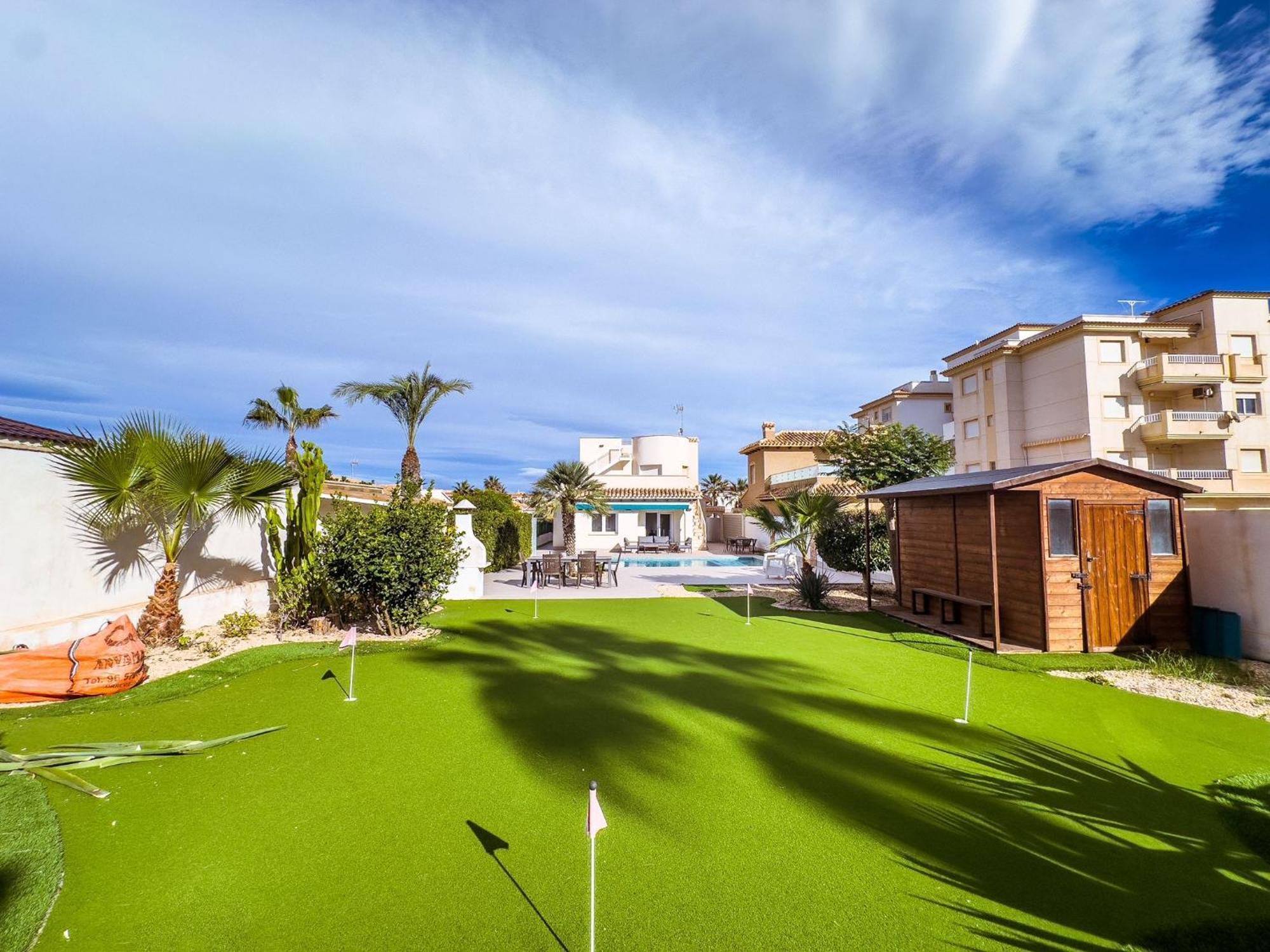 Beach Villa Playa Flamenca Оріуела Екстер'єр фото